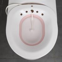 China Foldable Squat Free Sitz Bath with Flusher,Hemorrhoid Relief, Postpartum Care,Vaginal Steam Seat|Yoni Steam Seat factory
