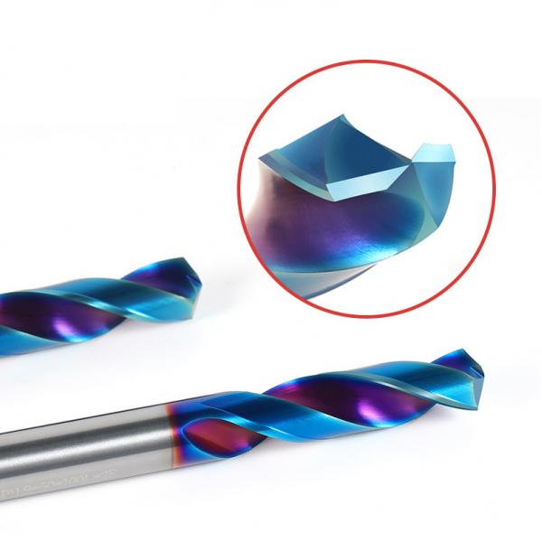 Quality Straight Flute Carbide Drill Bits Round Shank For Drilling Holes for sale