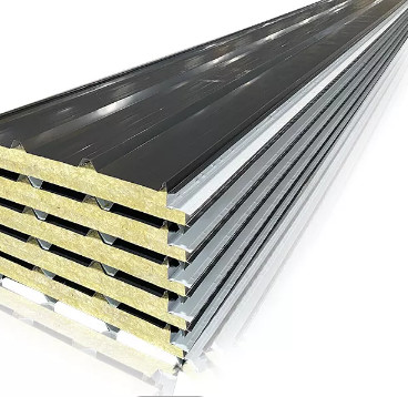 Quality Composite Panels Rockwool Insulation Board Roof Ceiling 40-120kg/m3 for sale