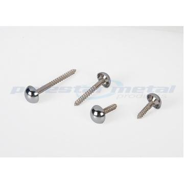 Quality ISO Specialty Hardware Fasteners M3 Brass Mirror Screws / Precision Brass for sale