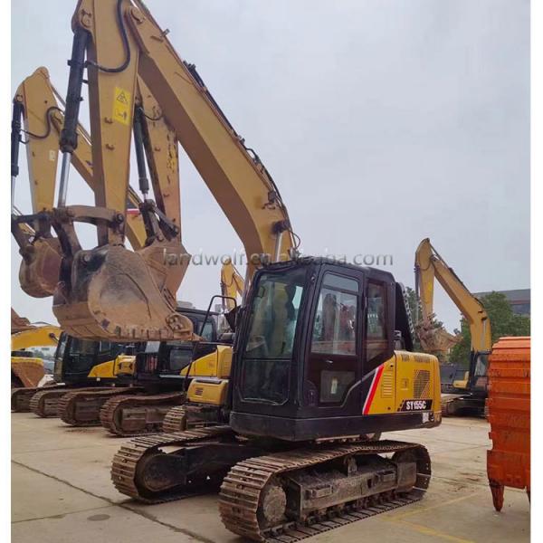 Quality 15 Ton Operating Weight Used Crawler Excavator for Landscaping and Farmland Renovation for sale