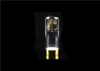 China Shiny Gold Airless Cosmetic Pump Bottle / 20ml 30ml Cosmetic Travel Bottles factory
