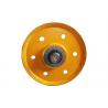 China Custom Overhead Crane Spare Parts , Steel Rail Wheels For Mining Industry factory