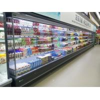 China Supermarket Vegetable Multideck Open Chiller / Display Refrigerator Energy Saving factory