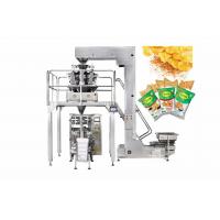 China Chips Snack Food Pillow Bag VFFS Packing Machine 60bags/Min factory