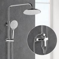 Quality Three Function Bath Shower Mixer Set Copper Alloy Adjustable Descaling Shower for sale