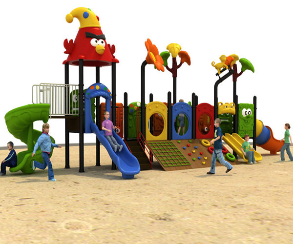 Quality Modern Plastic Commercial Playground Equipment , Outdoor Play Park Equipment for sale