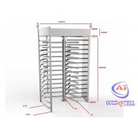 China 100V 240V Pedestrian High Security Revolving Door Access System Gate Full Height for sale