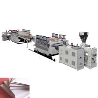 China Pvc Celuka Foam Board Extrusion Line With Double Screw Extruder 80/156 factory