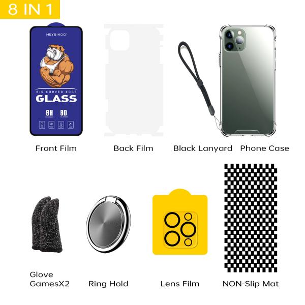 Quality OEM ODM Screen Protector Phone Case Set For Iphone for sale