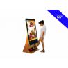 China Full HD LCD Display 55 '' Free Standing Digital Signage With Shoe Polish Machine factory