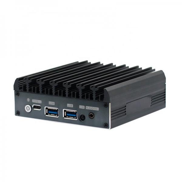 Quality Fanless Dual LAN Mini PC Intel® Core™ 11th Gen Tiger Lake-U I3 I5 I7 HTPC NUC PC for sale