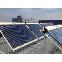 China Hotel / Hostels Pressurized Solar Hot Water Heating System With Intelligent Controller factory