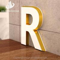 China 3d letter beanies acrylic wall sticker letters aluminium signage profiles factory
