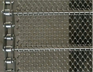 Quality Custom Conventional Weave Stainless Steel Mesh Belt Wire Chain Conveyor for sale