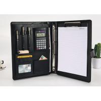 China Executive Personalized Leather Padfolio Dimension 32 X 25 X 2.5 Cm With Calculator for sale