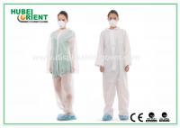 China Light Surgical Disposable Coveralls Non-Woven/Microporous Fabric/SMS Material Without Hood And Feetcovet factory