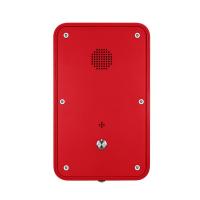 Quality Red Industrial Weatherproof Telephone Post With Aluminum Alloy Die Casting Body for sale