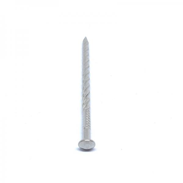 Quality Stainless Steel A4 Screw Shank Nails For Timer Deck 65MM X 3.15 for sale