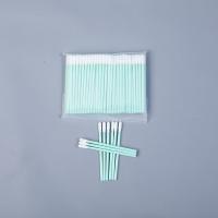 Quality 100% Polyester Plastic Cotton Swabs 70 Mm Total Length No Chemical Reaction for sale