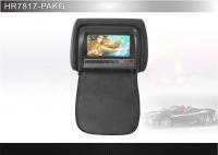 China Digital Panel Car Headrest Monitors 7 Inch Wireless Remote factory