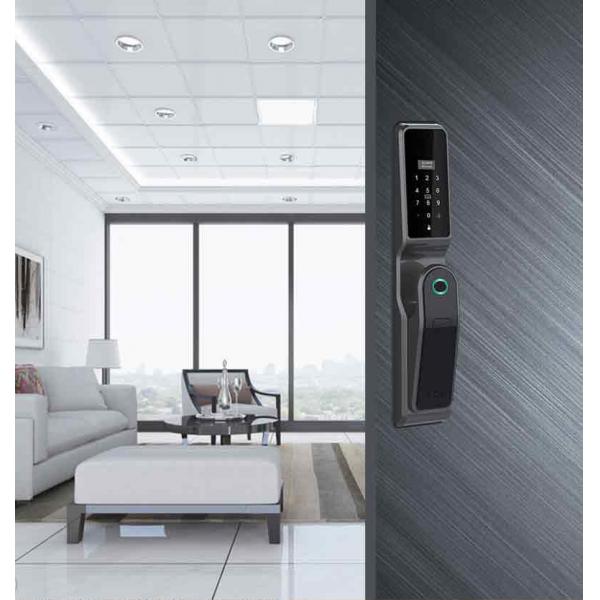 Quality Acrylic Wireless Door Lock Face Automatic Id Door Lock For Home Hotel for sale