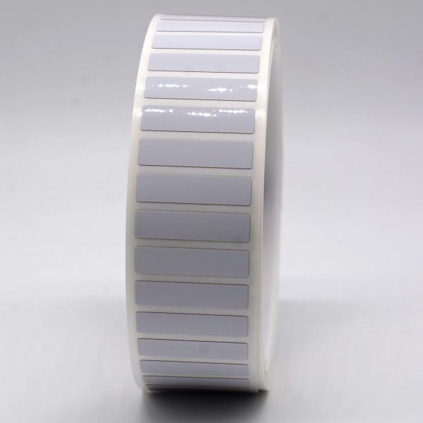 Quality 25mmx6mm High Temperature Adhesive Labels 1.5mil White Gloss Polyimide Label for sale