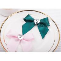 China Decoration Tie Satin Ribbon Bow Washable Home Textile With Dyeing factory