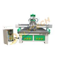 china New 3 pneumatic cylinder woodworking CNC Router with DSP control system made in 2014