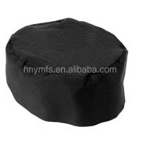 China Breathable Mesh Adjustable Chef Hat Cap Polyester Cotton Material factory