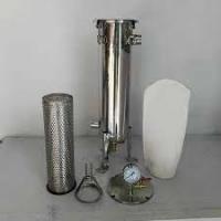 China Stainless Steel Bag Filter Housing for PVC Filter Bags and Heavy Duty Filtration factory