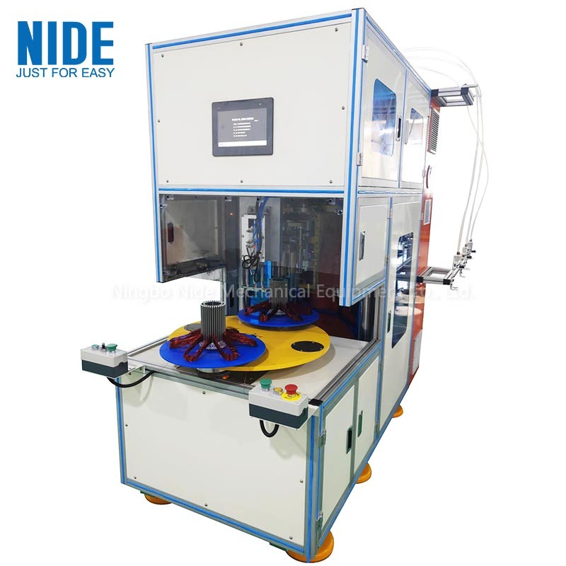 China Automatic Stator Coil Winding Machine For Air Conditioner Motor factory