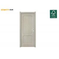 China ISO9001 40mm Pine Residential HPL Paint Plain Wooden Door factory