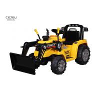 China Mp3 Music Kids 12v Electric Ride On Digger 13KG 128*54*68CM factory