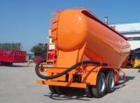 China TITAN 2 Axles 30 ton Bulk Cement Tank truck trailer bulk trailers bulk unloading truck for sale factory
