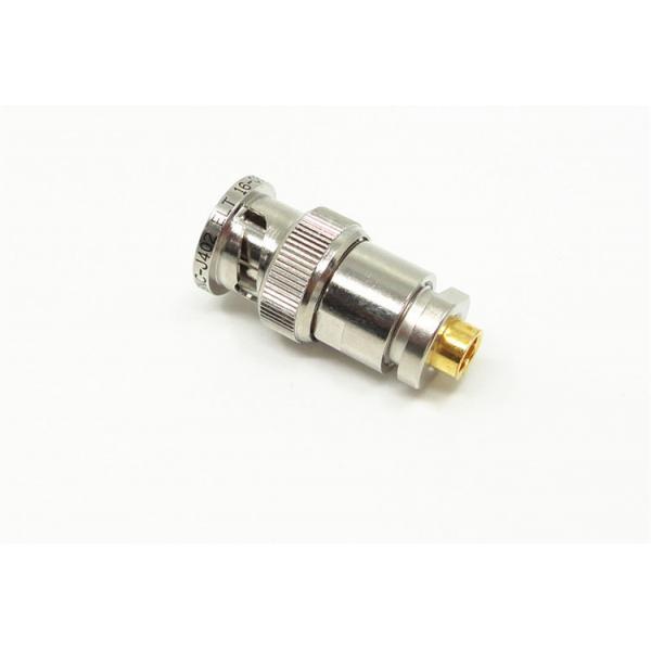Quality Nickel Plated BNC Male Plug Coax Connectors 500 Cycles Durability for sale