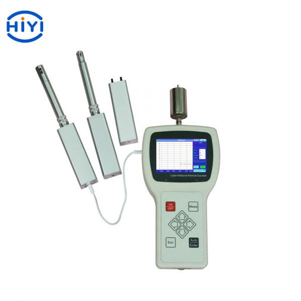 Quality 0.3 1.0 5.0µm 0.1 CFM Clean Room Vaccine Production Dust Monitoring Laser Sensor Handheld Particle Counter for sale