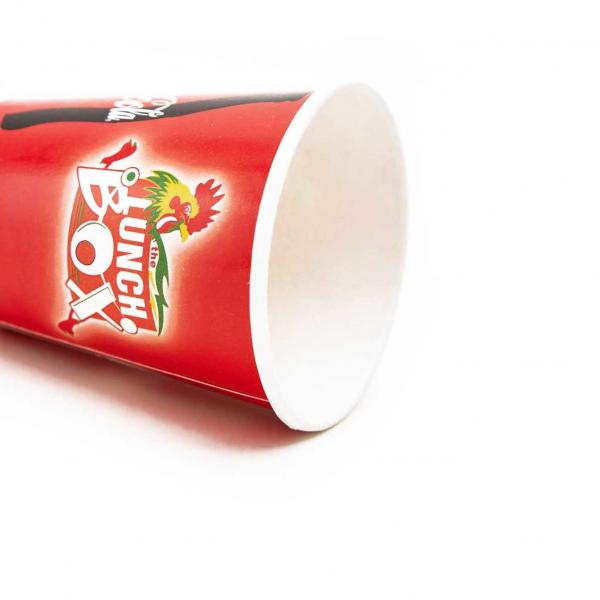 Quality Eco Friendly Paper Disposable Cup 12oz Compostable Single Wall for sale