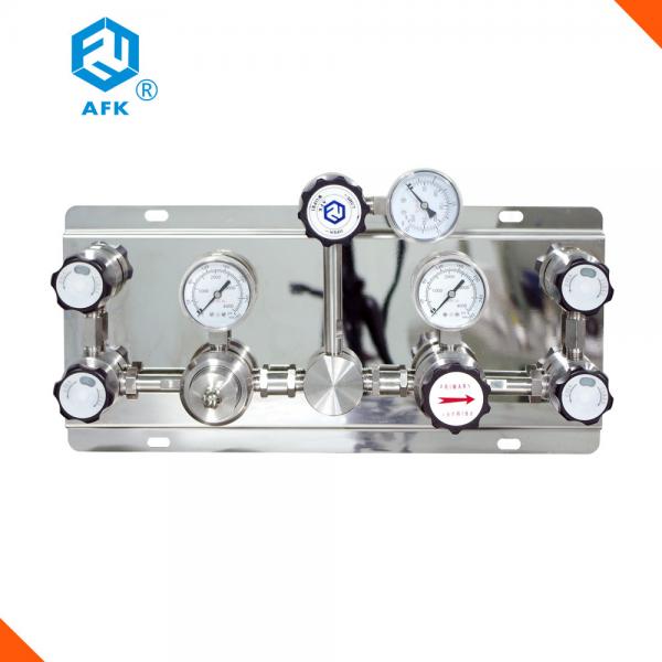 Quality AFK Semi - Automatic Changeover Panel , High Pressure Gas Control Panel for sale