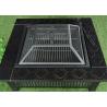 China Villa country yard  34 inch wood fire pit fireplace needfire fire grill charcoal BBQ grill factory