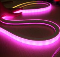 China RGB Color LED Neon Flexible Soft Neon digital square chasing LED neon strip factory