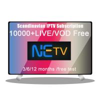 China IPTV NEtv subscription TV Francais Belgium Arabic Morocco 10000+Live VOD IPTV m3u smart tv factory