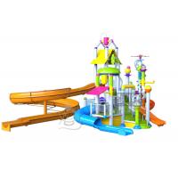 China Children'S Spray Water Park / Home Water Park Equipment Customized Color factory