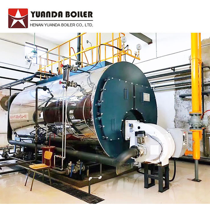 China Industrial Fire Tube 2 Ton Gas Fired Steam Boiler For Mushroom Sterilization for sale