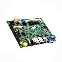 China 3.5 Haswell I3-4000M Mini Pc Motherboard HM87 2 LAN 6 COM 4GB DDR3 RAM factory