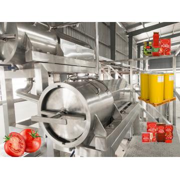Quality 10T/H SUS 304 Tomato Paste Processing Line Energy Saving for sale