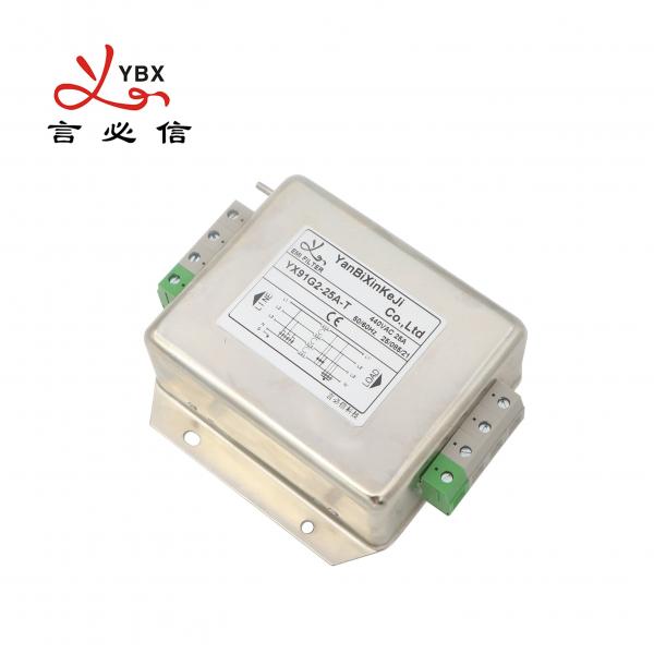 Quality YX91G2 Terminal Block EMI Filter Three Phase Power Filter For Industrial Automation for sale