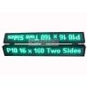 China IP65 PH10MM Two Sided Led Outdoor Signs 10000 Dots Led Moving Message Waterproof factory