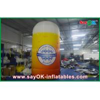 China 4m Custom Inflatable Products Inflatable Bottle / Cup U Shape Custom Printed Model Advertising factory