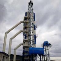 China 400 Ton Continuous Corn Grain Tower Dryer For Maize Clean Hot Blast Heating Medium factory